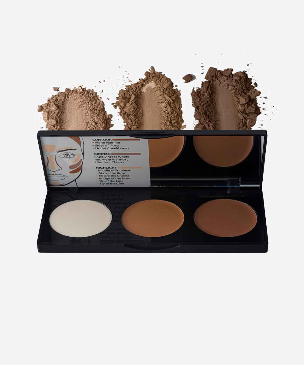 1-99 پالت کانتور پرفکتینگ پودری نوت - تصویر 1