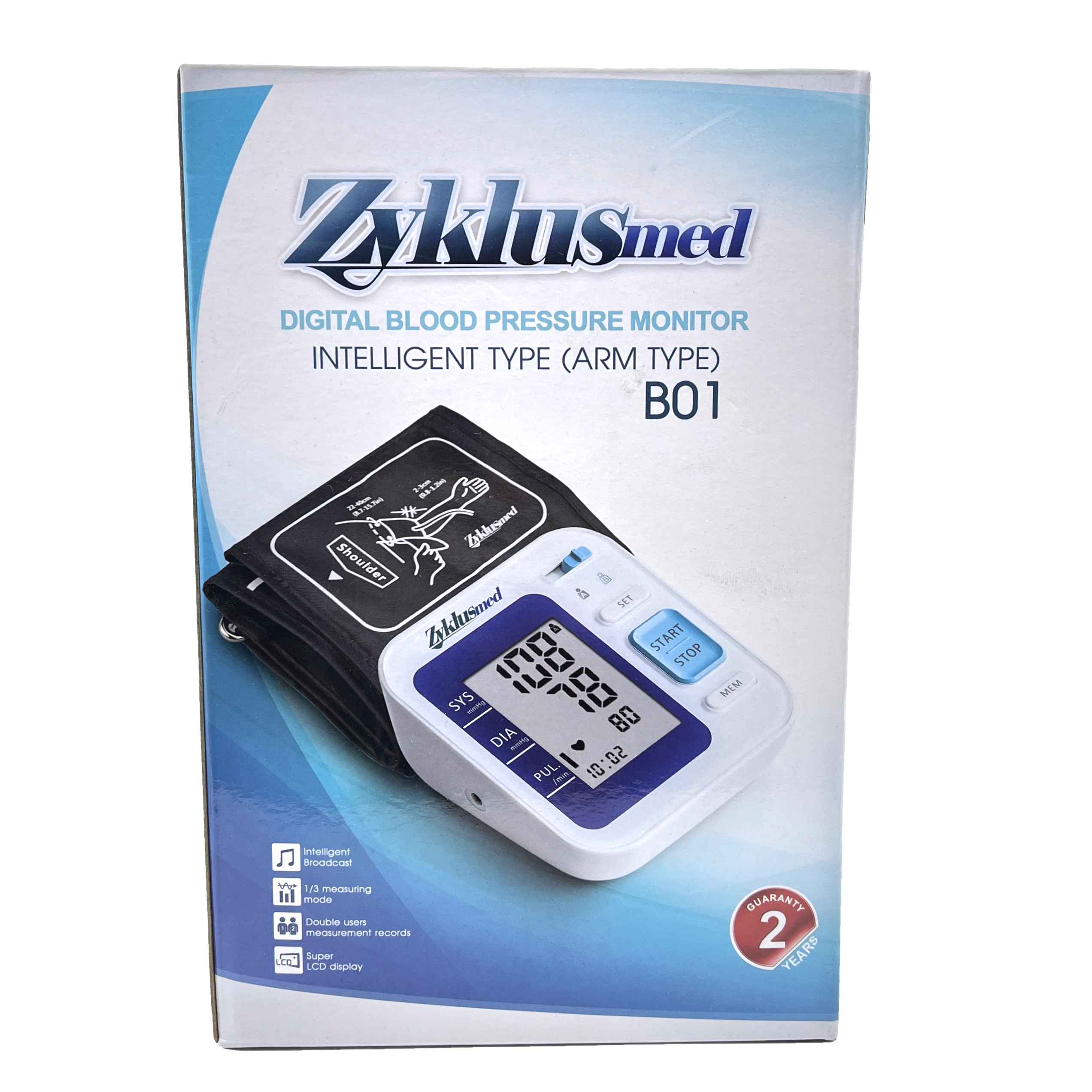 2162-2194-2022-06-26 561845415 فشارسنج سخنگو زیکلاس مد مدل B01 - تصویر 1