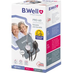 فشارسنج عقربه ای همراه با گوشی بی ول B.Well مدل 63-MED