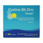 قرص سیستین b6 به همراه زینک رازک