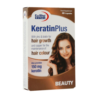 کراتین پلاس یوروویتال (40 عددی)