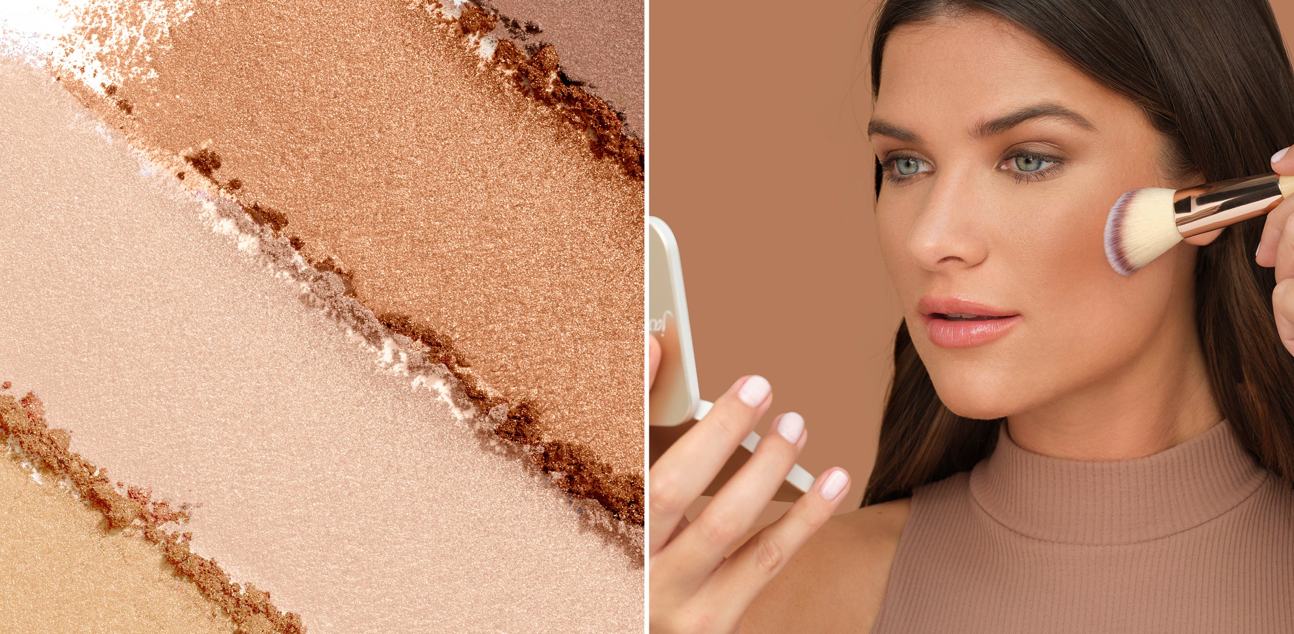 Bronzer برنزر چیست انواع برنزر دختر بیوتی قیمت برنزر