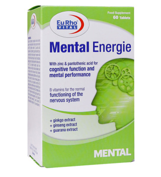 قرص منتال انرژی یوروویتال بسته 60 عددی