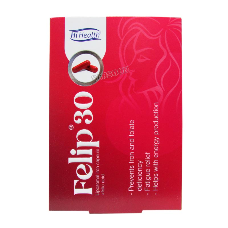 Felip30 کپسول فلیپ ۳۰ های هلث - تصویر 1