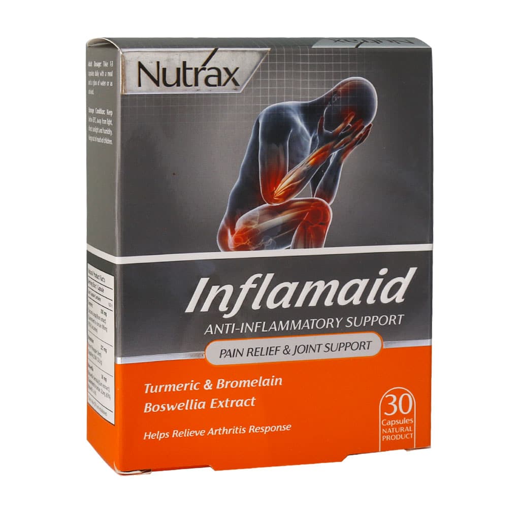 Nutrax-Inflamaid-30-Caps اینفلامید - تصویر 1