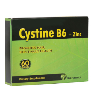 قرص Cystine B6 به همراه زینک بایو فرمولا