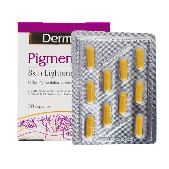 قرص-پیگمنتا-درمکسx550-1 پیگمنتا مکمل روشن کننده پوست - تصویر 1