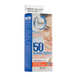 ضد آفتاب بژ روشن پوست های نرمال و خشک و حساس اس پی اف ۵۰