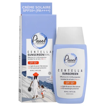 کرم ضد آفتاب پیکسل SPF50 پوست خشک (بی رنگ)