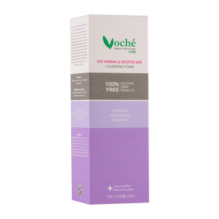 فوم شستشوی صورت مناسب پوست های خشک و معمولی و حساس وچه