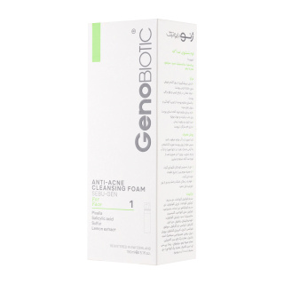 فوم شستشوی ضد آکنه صورت ژنو بایوتیک