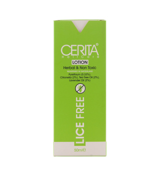 لوسیون گیاهی ضد شپش 50میل سریتا