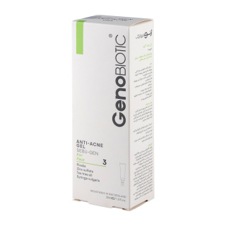 ژل ضدآکنه ژنو بایوتیک حجم 30 میلی لیتر