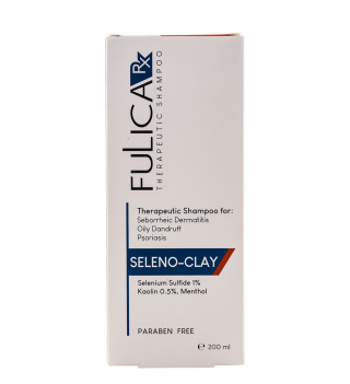 شامپو حاوی سلنیوم سولفید و خاک رس 200میل فولیکا آر ایکس