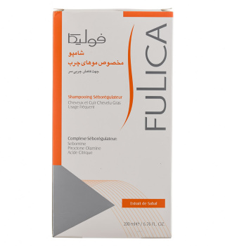 شامپو مخصوص موهای چرب فولیکا حجم 200 میلی لیتر