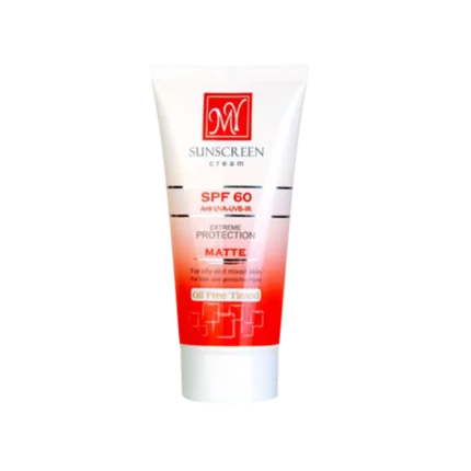 کرم ضد آفتاب فاقد چربی رنگی SPF60 مای