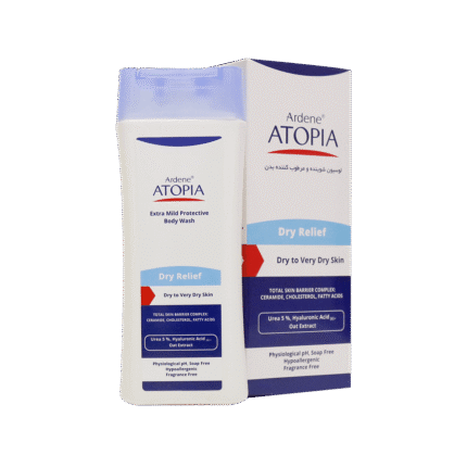 لوسیون شوینده و مرطوب کننده بدن آتوپیا آردن مناسب پوست های خشک و خیلی خشک ۲۵۰ میلی لیتر