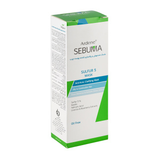 ماسک ضد جوش پوست چرب آردن سبوما مدل Sulfur 5 حجم 75 میلی لیتر