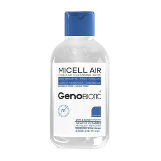 میسلار واتر ژنوبایوتیک پوست خشک و حساس مدل Micellar Air حجم 240 میلی لیتر