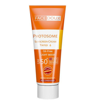 کرم ضد آفتاب رنگی فیس دوکس مدل Photosome با SPF50 مناسب انواع پوست