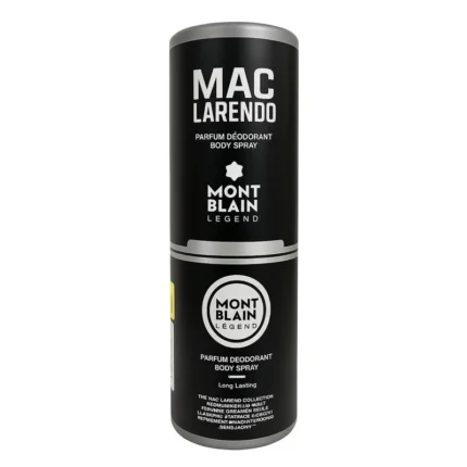 اسپری دئودورانت مردانه مک لارنو مدل مونت بلک لجند حجم 200 میلی لیتر