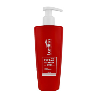 ژل کرم پاک کننده پوست خشک با آبکشی لامینین