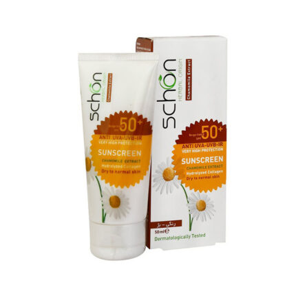 ضد آفتاب رنگی SPF50 مناسب پوست خشک و نرمال 50میل شون