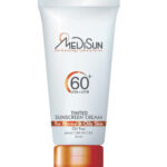 کرم ضد آفتاب رنگی مدیسان با SPF60 مناسب پوست چرب و نرمال حجم 50 میلی لیتر