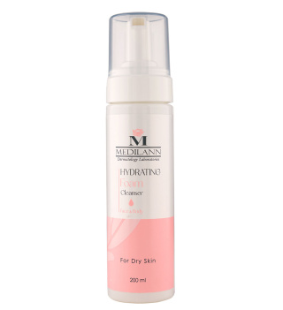 فوم شوینده صورت و بدن مدیلن مناسب پوست خشک حجم 200 میلی لیتر