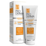 کرم ضد آفتاب رنگی پرودرما با SPF60 مناسب پوست نرمال تا خشک حجم 40 میلی لیتر