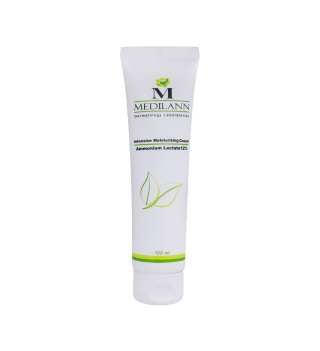 کرم مرطوب کننده قوی آمونیوم لاکتات 12 درصد حجم 100 میل مدیلن