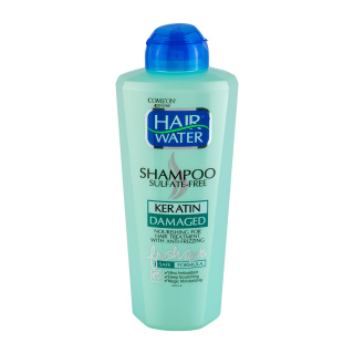 شامپو کامان مدل Hair Water مناسب مو کراتینه شده حجم 400میلی لیتر