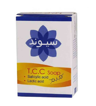 صابون حاوی اسید لاکتیک و تری کلوکاربان سیوند