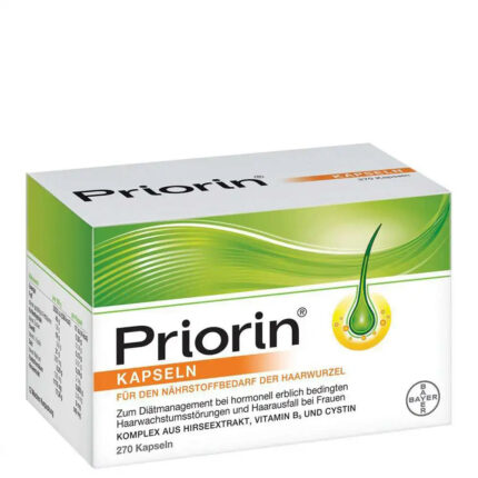 پریورین Priorin تقویت مو و کاهش ریزش مو 120 عددی آلمانی