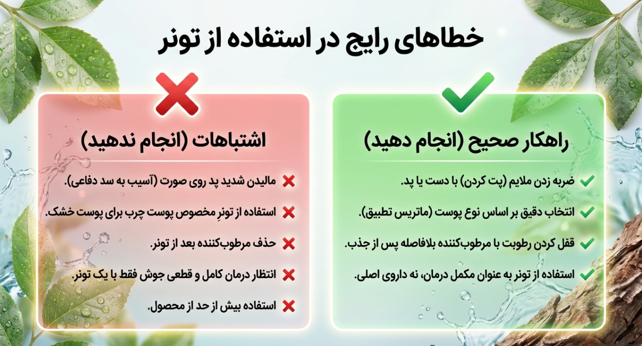 بهترین تونر ایرانی داروخانه ای