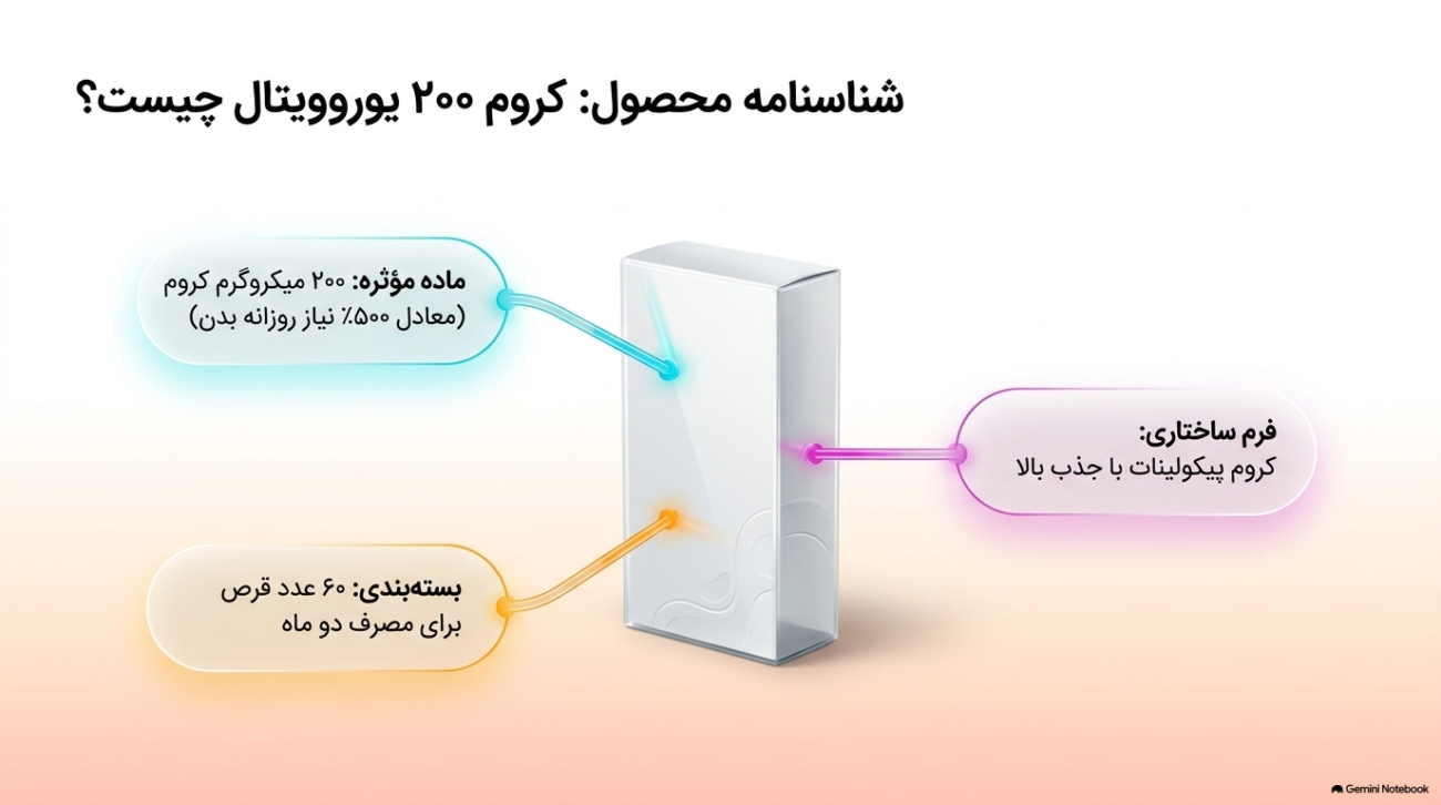 قرص کروم ۲۰۰ برای لاغری