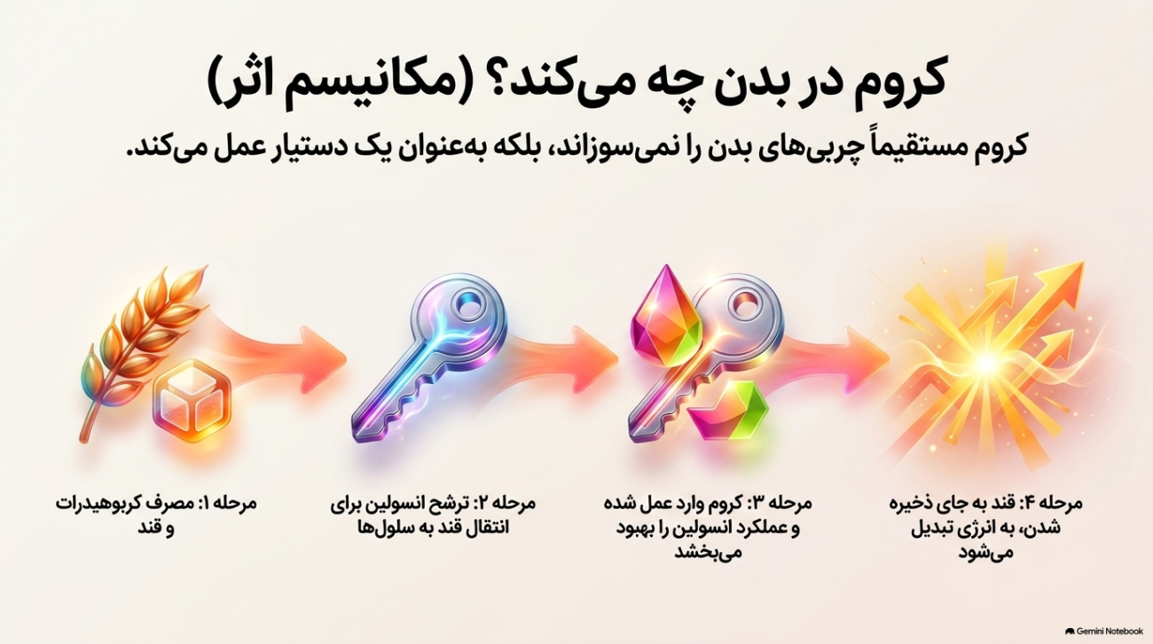 قرص کروم ۲۰۰ برای لاغری
