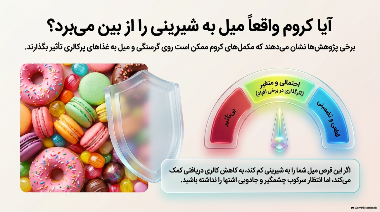 قرص کروم ۲۰۰ برای لاغری