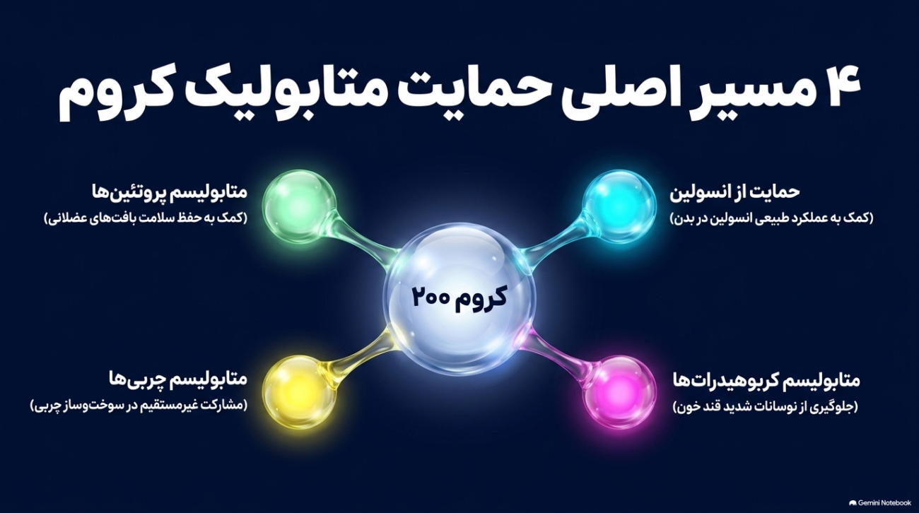 قرص کروم ۲۰۰ برای لاغری